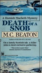 book cover of Death of a Snob (Hamish MacBeth Mystery) by Marion Chesney