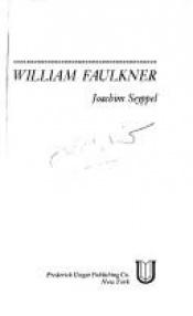 book cover of William Faulkner by Joachim Seyppel