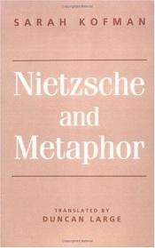 book cover of Nietzsche and Metaphor by Sarah Kofman