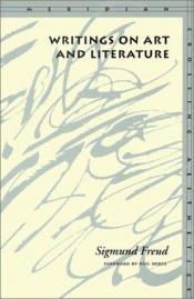 book cover of Writings on Art and Literature (Meridian: Crossing Aesthetics) by 西格蒙德·弗洛伊德