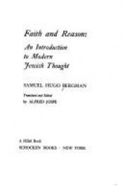 book cover of Faith and reason: an introduction to modern Jewish Ikaigu by Samuel Hugo Bergman