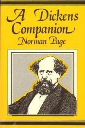 book cover of A Dickens Companion by Norman Page