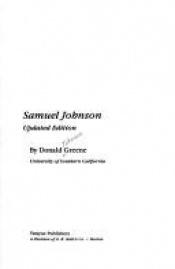 book cover of Samuel Johnson by Donald Greene