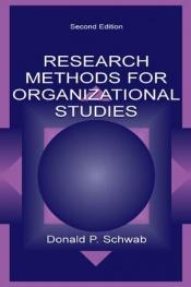 book cover of Research Methods for Organizational Studies by Donald P. Schwab