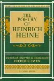 book cover of Poetry of Heinrich Heine by Heinrich Heine
