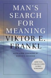 book cover of Man's Search for Meaning by Viktor Frankl