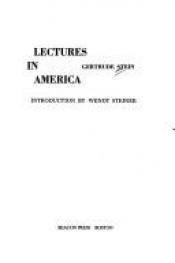 book cover of Lectures in America by ガートルード・スタイン