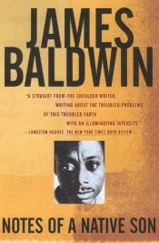 book cover of Notes of a native son by James Arthur Baldwin