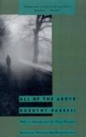 book cover of All of the Above (Barnard New Women Poets Series) by Dorothy Barresi