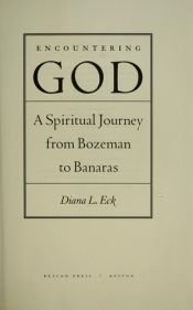book cover of Encountering God by Diana L. Eck