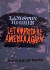 book cover of Let America be America Again and Other Poems by Langston Hughes