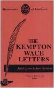 book cover of The Kempton-Wace Letters: -1903 by Jack London