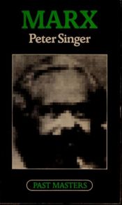 book cover of Marx by Peter Singer