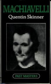book cover of Machiavelli by Quentin Skinner