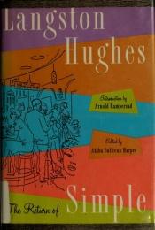 book cover of The return of Simple by Langston Hughes