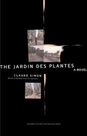 book cover of Jardin des Plantes by Claude Simon