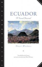 book cover of Ecuador; journal de voyage by Henri Michaux