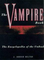book cover of The vampire book by J. Gordon Melton