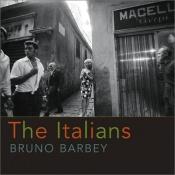 book cover of The Italians by Bruno Barbey
