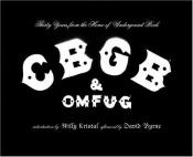 book cover of CBGB & OMFUG by David Byrne