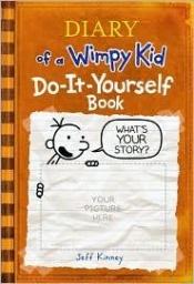 book cover of Diary of a Wimpy Kid Do-It-Yourself Book by Jeff Kinney