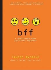 book cover of bff by Lauren Myracle