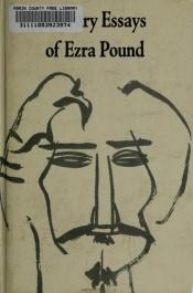 book cover of Literary Essays of Ezra Pound by Ezra Pound
