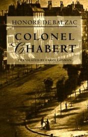 book cover of Colonel Chabert by Honoré de Balzac