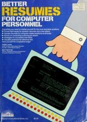 book cover of Better Resumes for Computer Personnel (Barron's educational series) by Adele Lewis