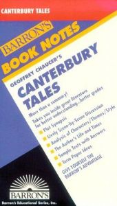 book cover of Geoffrey Chaucer's Canterbury Tales (Barron's Book Notes) by Geoffrey Chaucer