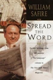 book cover of Spread the Word by William Safire
