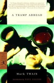 book cover of A Tramp Abroad by Ana Maria Brock|مارک توین