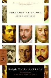 book cover of Hombres representativos by Ralph Waldo Emerson
