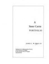 book cover of A Sister Carrie Portfolio by Theodore Dreiser