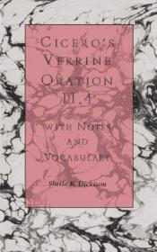 book cover of Cicero's Verrine Oration Ii.4: With Notes and Vocabulary (Classical Studies : Pedagogy Series) by Cicero
