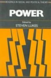 book cover of Power (Readings in Social & Political Therapy) by Steven Lukes