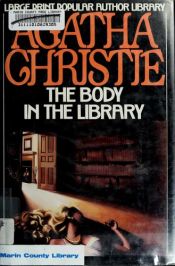 book cover of Holttest a könyvtárszobában by Agatha Christie