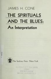 book cover of The Spirituals and the Blues: An Interpretation by James H. Cone