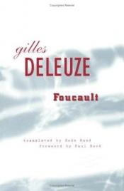 book cover of Foucault by Gilles Deleuze