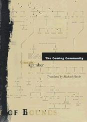 book cover of The coming community by Giorgio Agamben