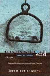 book cover of Means Without End by Giorgio Agamben