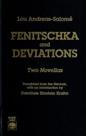 book cover of Fenitschka by Lou Andreas-Salomé