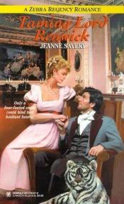 book cover of Taming Lord Renwick by Jeanne Savery