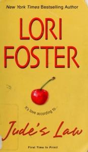 book cover of Jude's law by Lori Foster