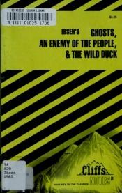 book cover of Ibsen's, Plays: "Ghosts", "An Enemy of the People" & "The Wild Duck" by हेनरिक इबसन