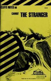 book cover of Camus' The Stranger (Cliffs Notes) by アルベール・カミュ
