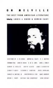 book cover of On Melville by Louis J. Budd
