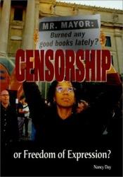 book cover of Censorship: Or Freedom of Expression? (Pro by Nancy Day
