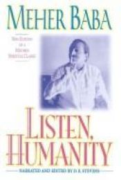 book cover of Listen, Humanity by Meher Baba
