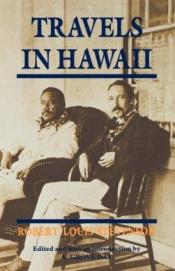 book cover of Travels in Hawaii by Роберт Луис Стивенсон